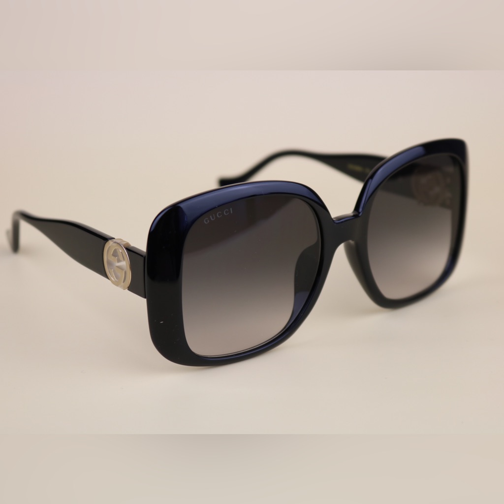 Gucci Black Oversized Sunglasses